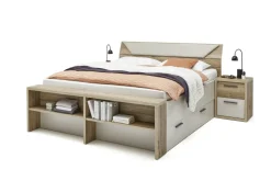 Lit avec chevets JULIA 2