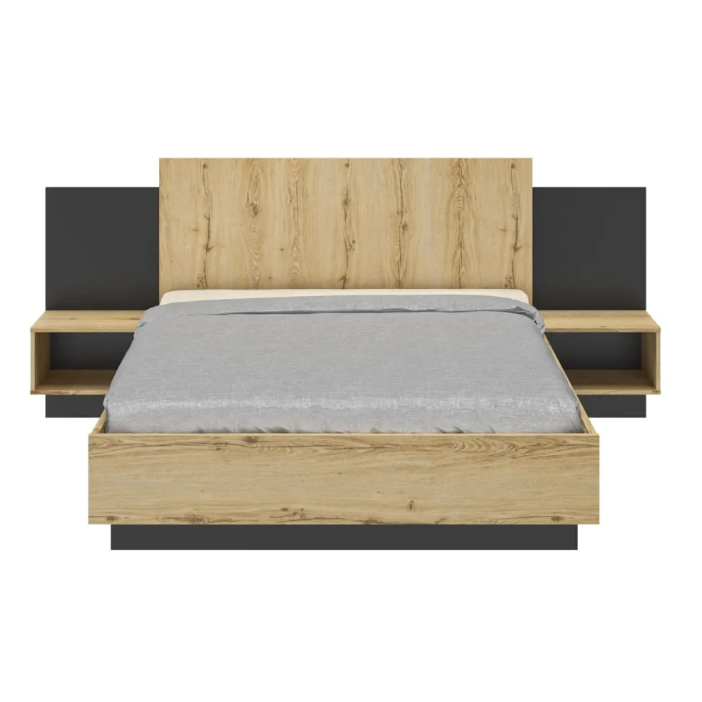 Lit avec chevets MIMIZAN