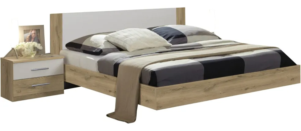 Lit avec chevets NORA