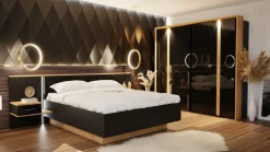 Lit avec chevets TULUZA