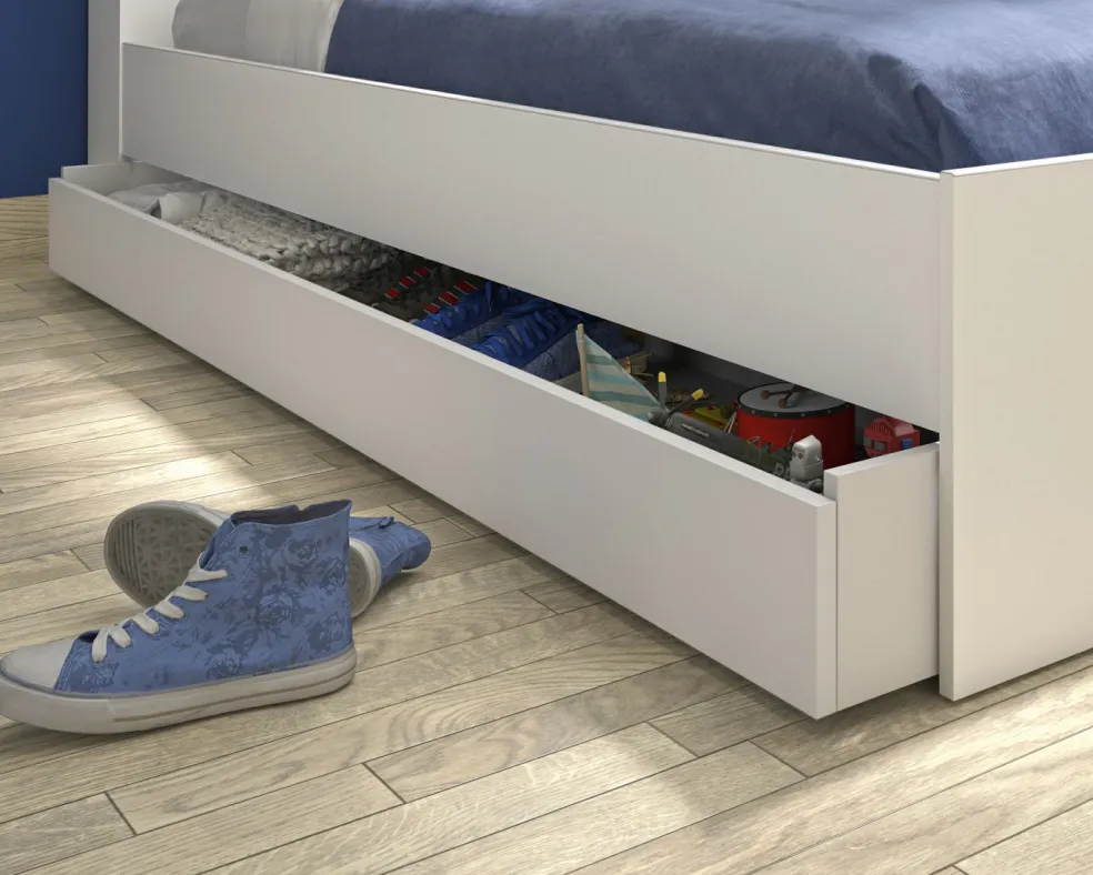 Lit avec rangement ERWAN