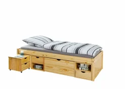 Lit avec rangement et chevet CLAAS SINGLE 90x200cm