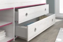 Lit avec rangement et chevet SMOOZY 24b