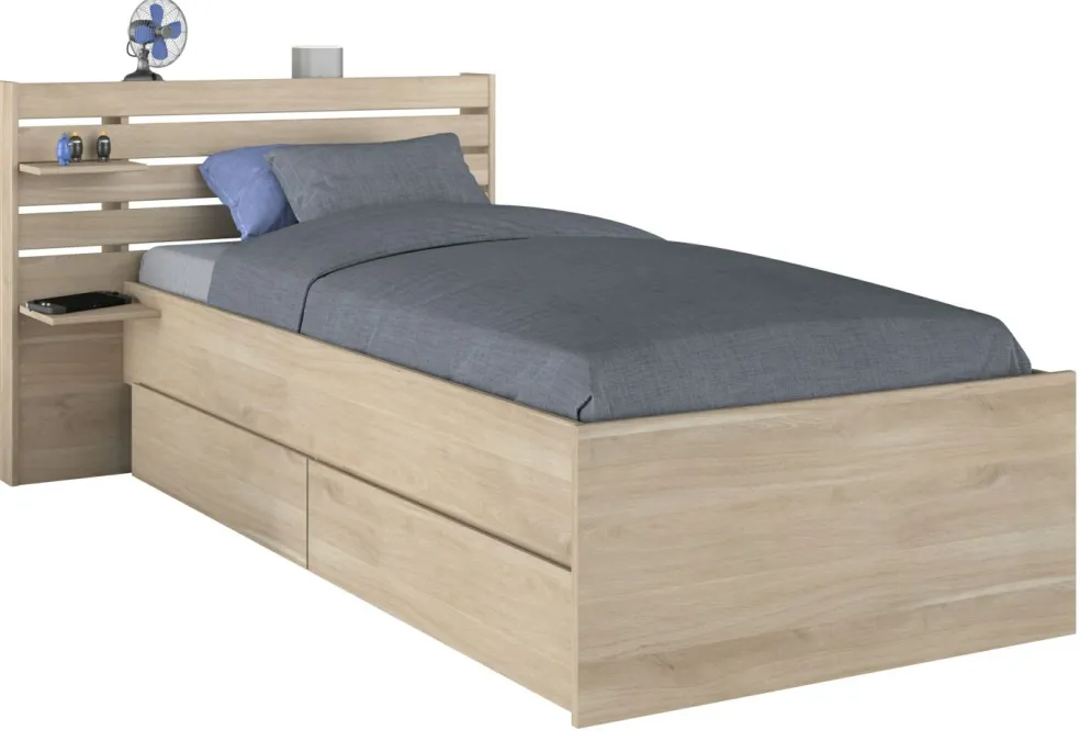 Lit avec rangement MIAMI 1