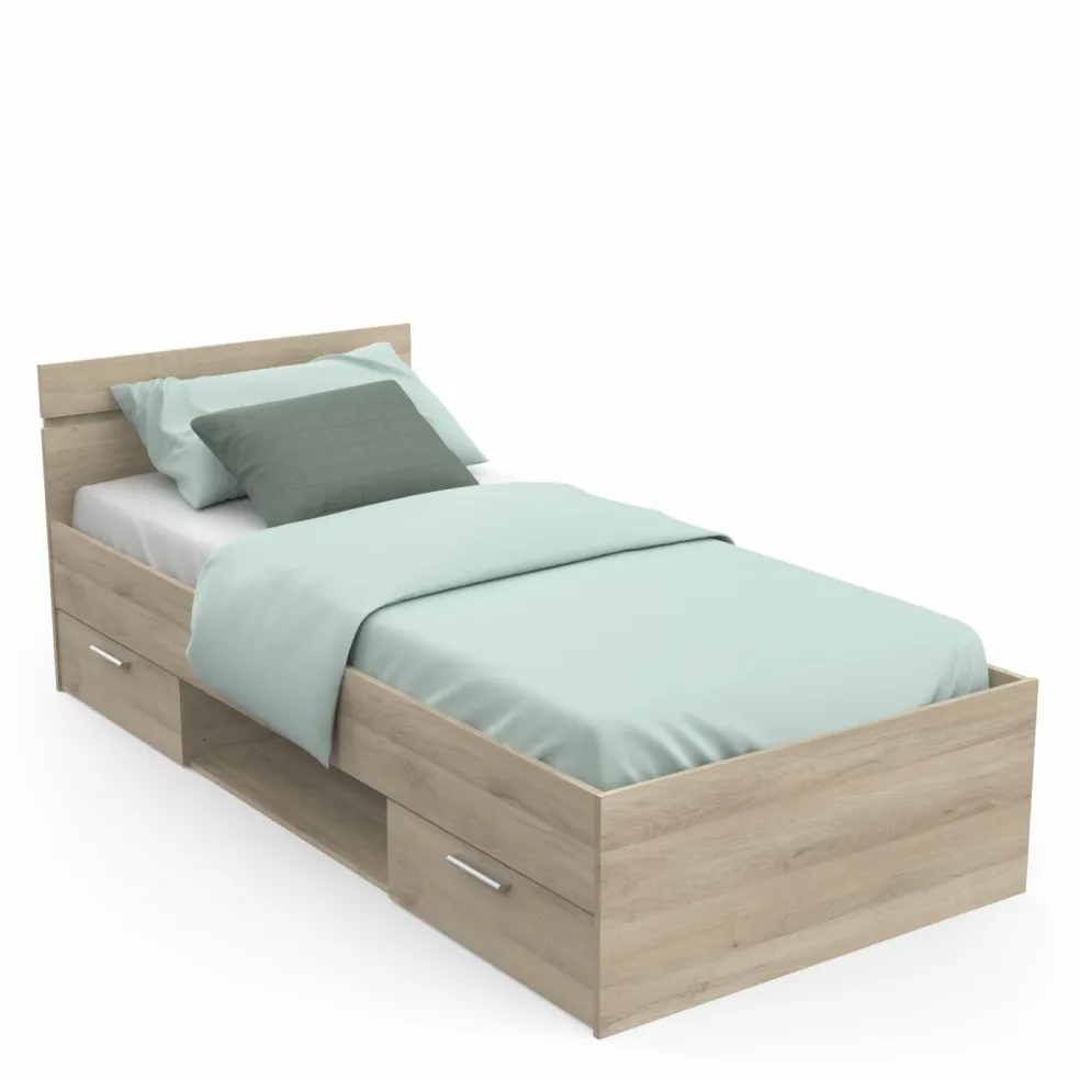 Lit avec rangement MICHIGAN