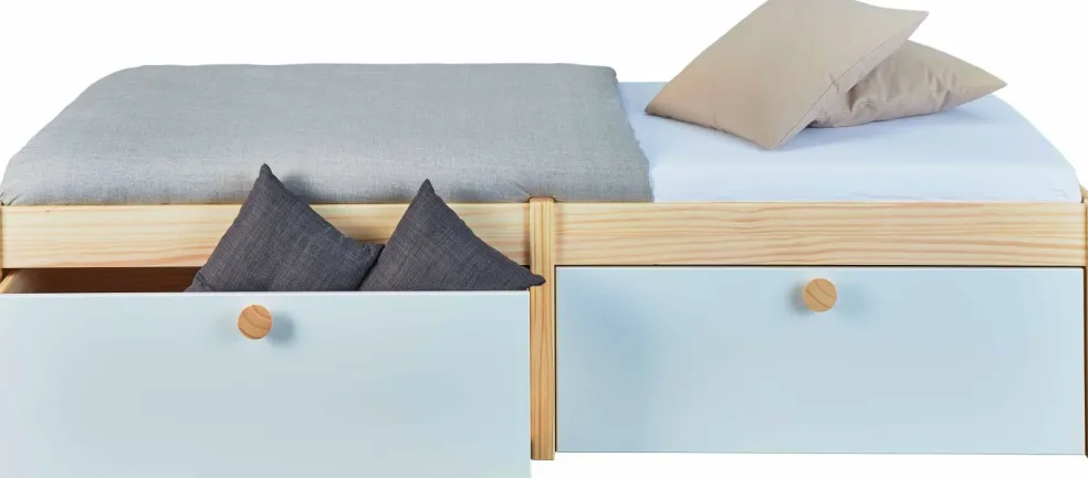 Lit avec rangement WILNA