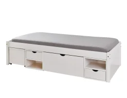 Lit avec rangement 90x200cm TILL