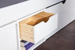 Lit avec rangement 90x200cm TILL