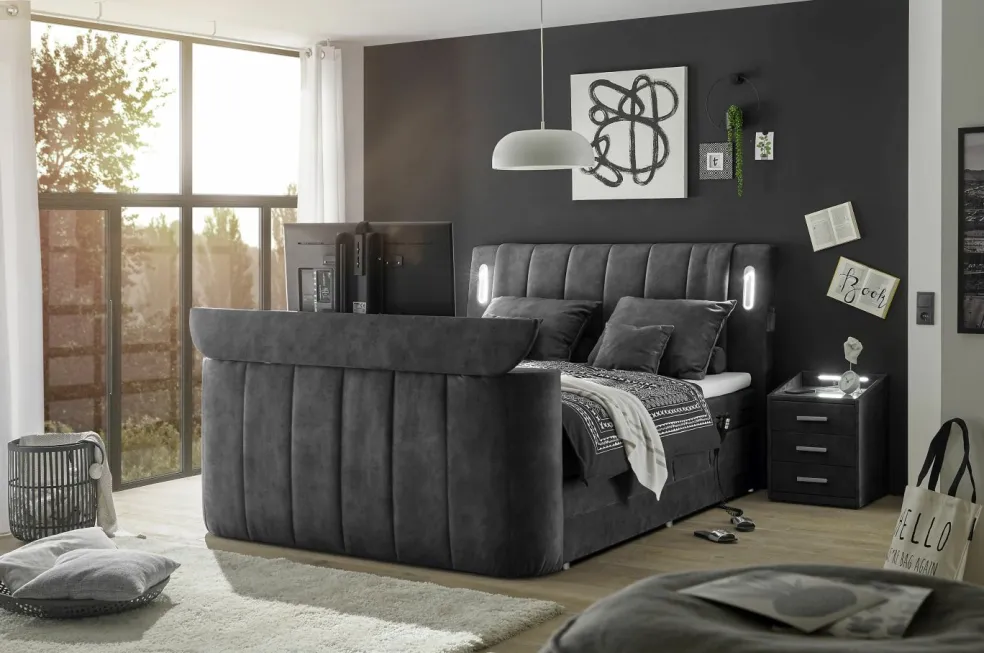 Lit boxspring DALLAS 6