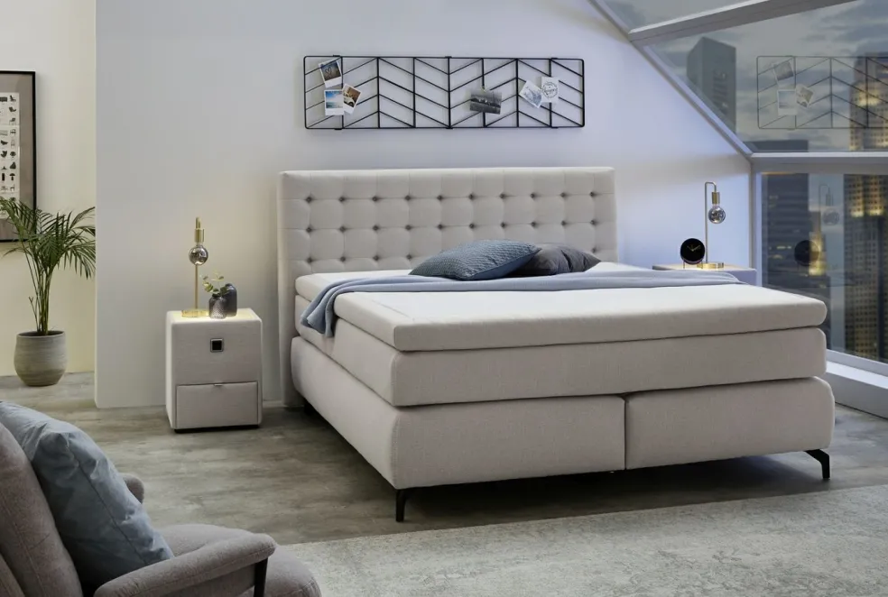 Lit boxspring JESSICA MIX