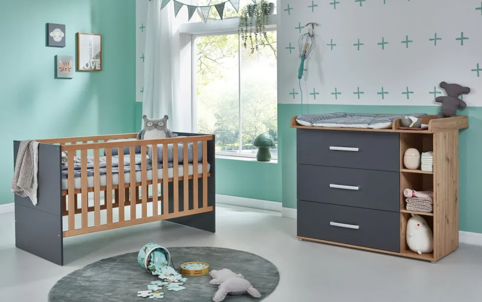 Lit de bébé 2 éléments ALESSIA