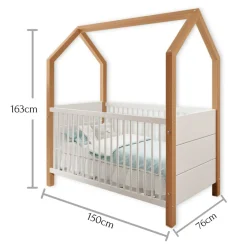Lit de bébé HOUSE