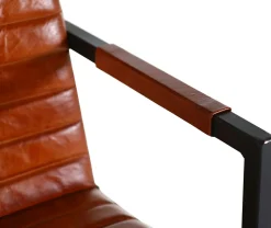 Lot de 2 chaises à piètement luge BARCELONA