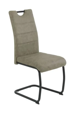 Lot de 4 chaises à piètement luge ASSIUT