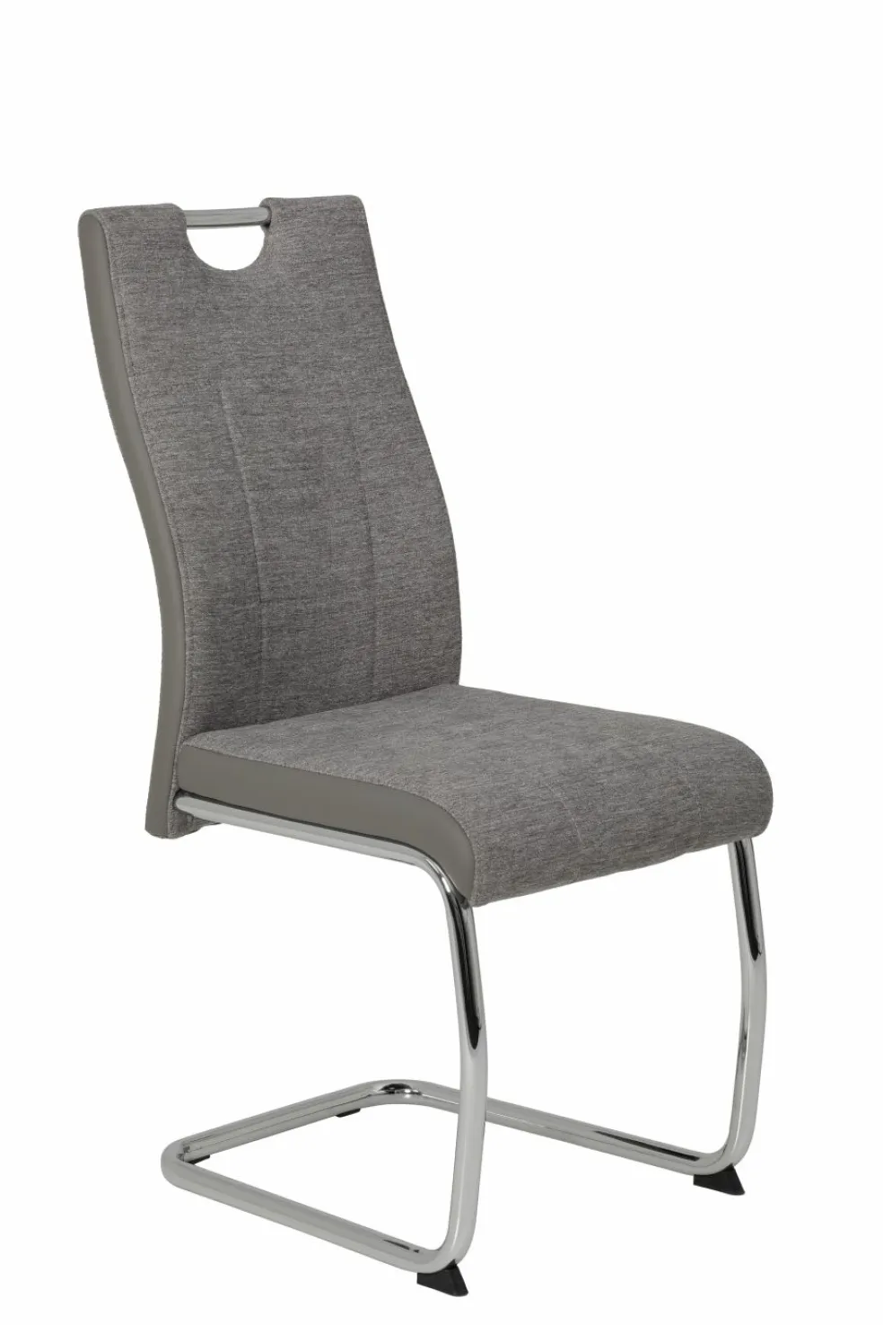 Lot de 4 chaises à piètement luge ALINA S