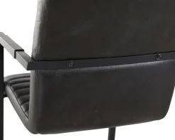 Lot de 2 chaises à piètement luge BARCELONA