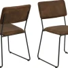 Lot de 2 chaises CORNELIA