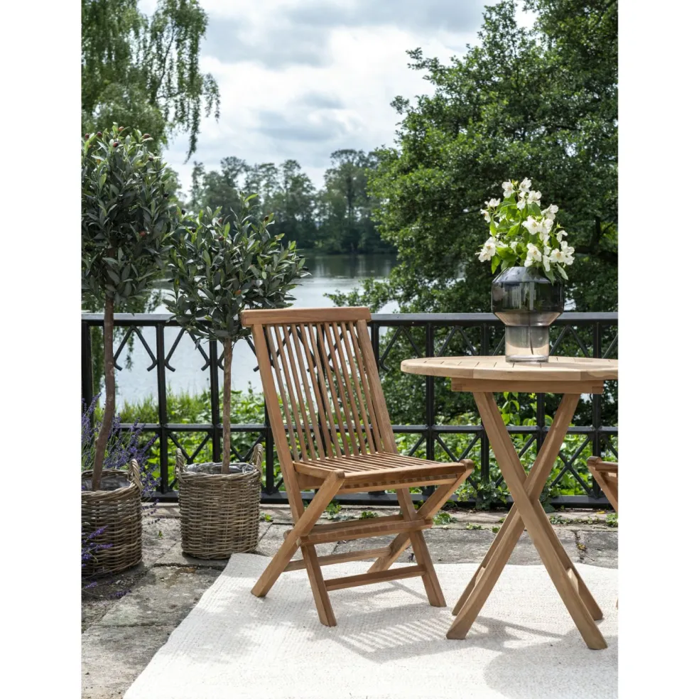 Lot de 2 chaises de jardin TOLEDO