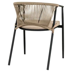 Lot de 4 chaises de jardin NAPOLI