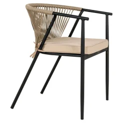 Lot de 4 chaises de jardin NAPOLI