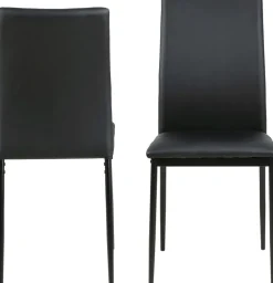 Lot de 4 chaises de salle à manger DEMINA