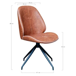 Lot de 2 chaises MONTE