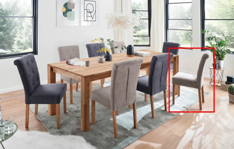 Lot de 2 chaises PASADENA