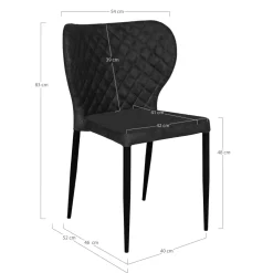 Lot de 4 chaises PISA