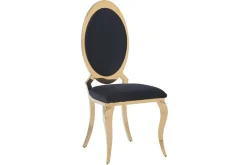 Lot de 4 chaises rembourrées ST007G-S