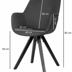 Lot de 2 chaises UCAYALI