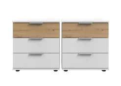 Lot de 2 chevets GIBRALTAR