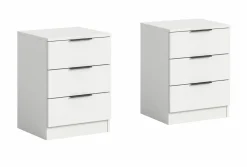 Lot de 2 chevets KOPENHAGEN