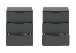 Lot de 2 chevets KOPENHAGEN