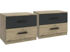 Lot de 2 chevets TANDIL
