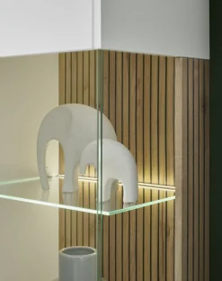 Lot de 2 éclairages pour tablettes en verre  HUDSON