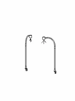 Lot de 2 lampes LED pour lit 99LP