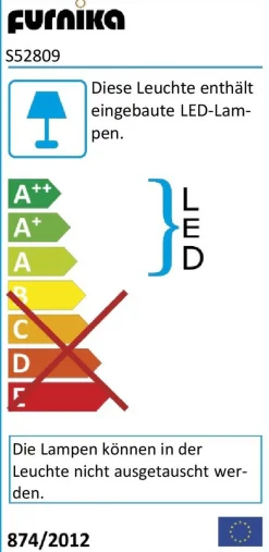 Lot de 2 liseuses LED IZLED36P02-WK03