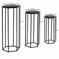 Lot de 3 sellettes  MAE CHAN