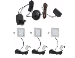 Lot de 3 spots LED AWASSA