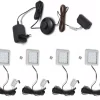 Lot de 4 spots LED XZBWWU04
