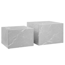 Lot de 2 tables basses AGUNG