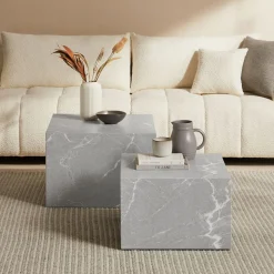 Lot de 2 tables basses AGUNG