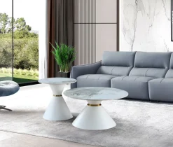 Lot de 2 tables basses C88