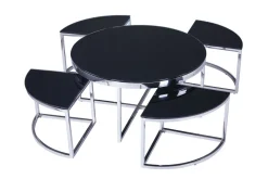 Lot de 5 tables basses C90