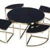 Lot de 5 tables basses C90G