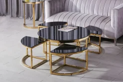 Lot de 5 tables basses C90G