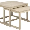 Lot de 2 tables basses CORNUS