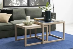 Lot de 2 tables basses CORNUS