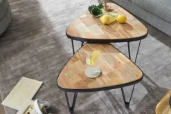 Lot de 2 tables basses DOI KIAULOM