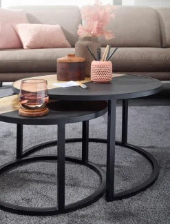 Lot de 2 tables basses DOI KIO RAI-MONG